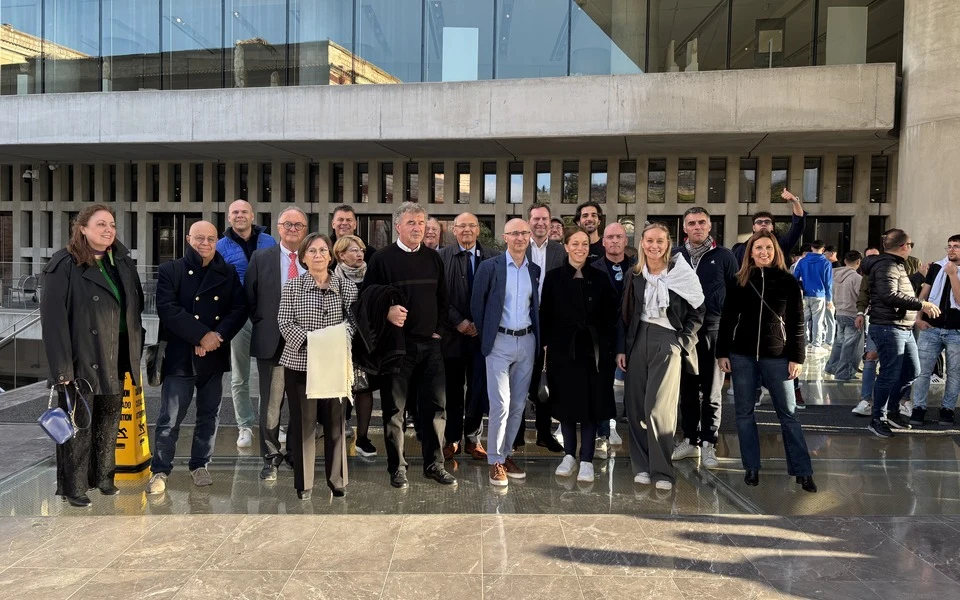 Europharm members together at a meeting
