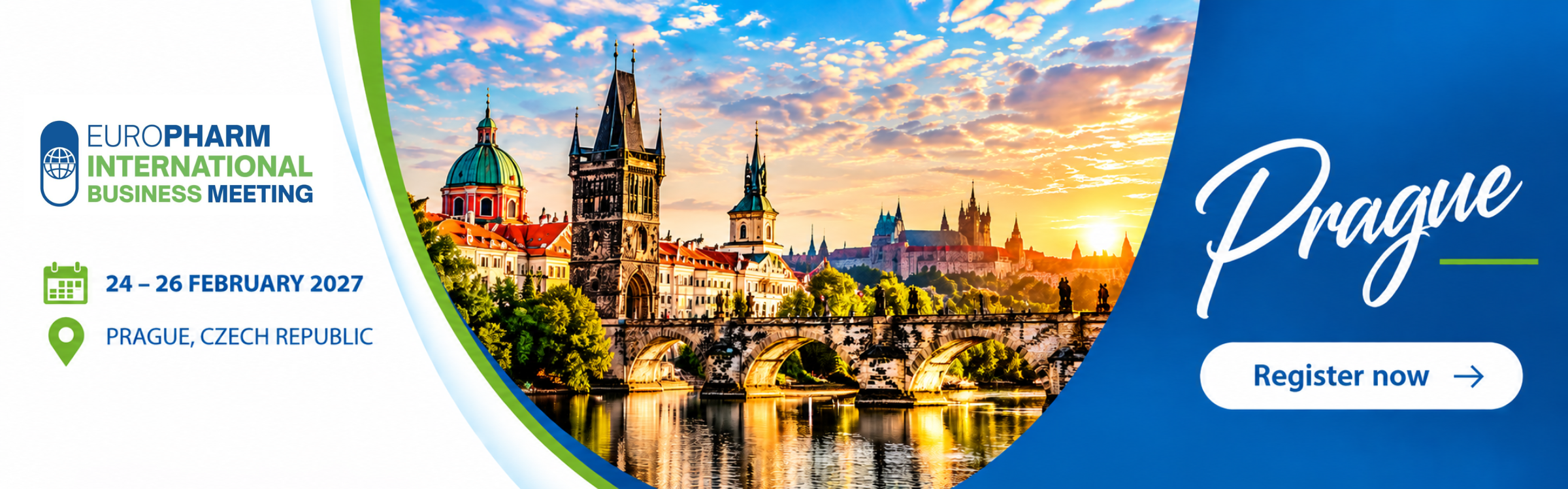 Europharm International Business Meeting, Prague, 24–26 February 2027. Discover the event.
